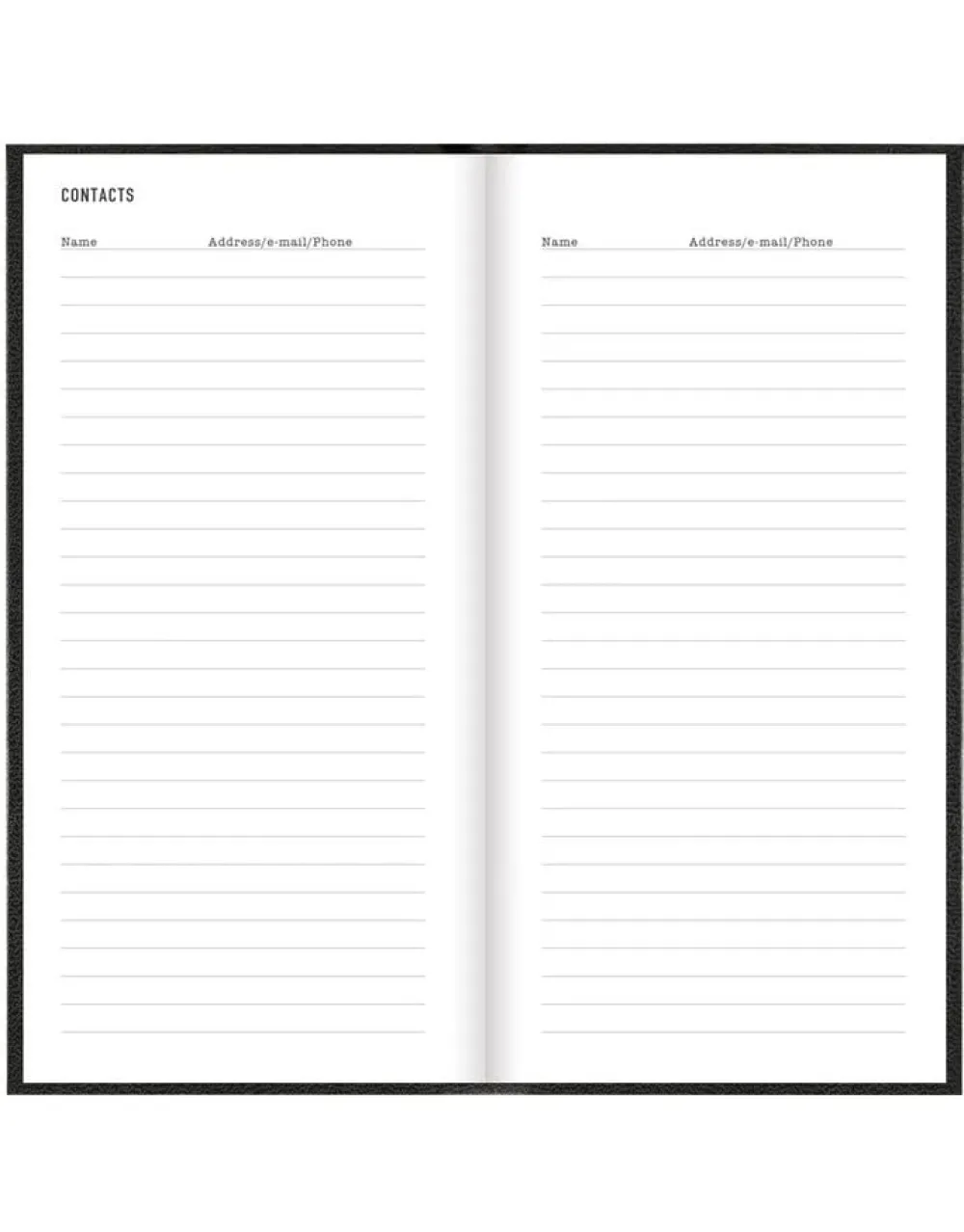 Principal Compact Week to View Planner 2026, Black- Journals & Other Stationery