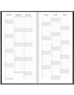 Principal Compact Week to View Planner 2026, Black- Journals & Other Stationery