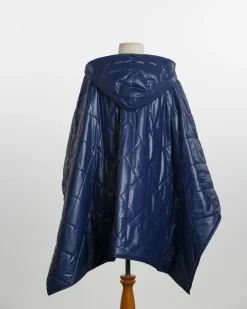 Puffer Rain Jacket (Navy)- Rainwear & Umbrellas