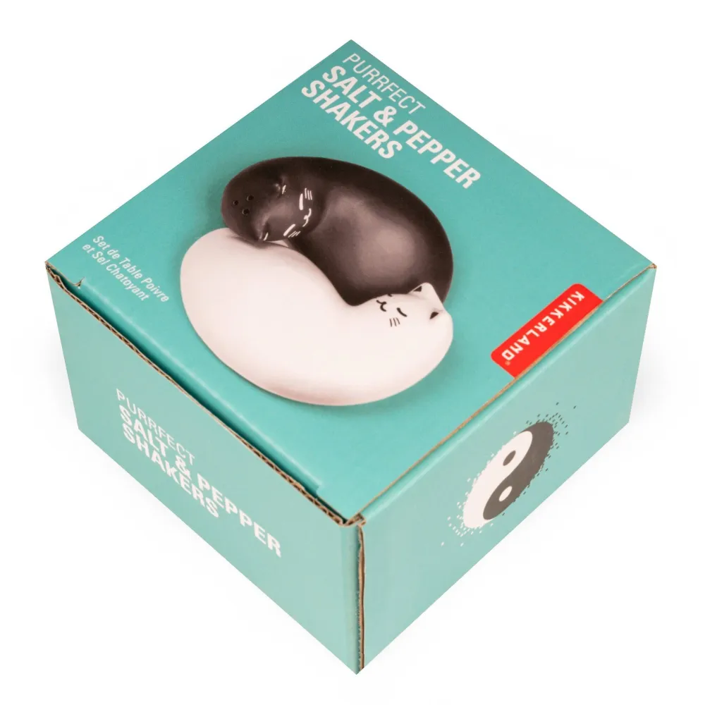 Purrfect Salt & Pepper Shakers- Kitchen Tools