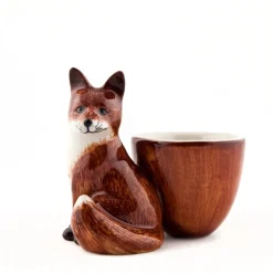 Quail Ceramics Fox Egg Cup- Quail Ceramics