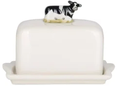Quail Ceramics Friesian Cow Butter Dish- Kitchen Tools|Quail Ceramics