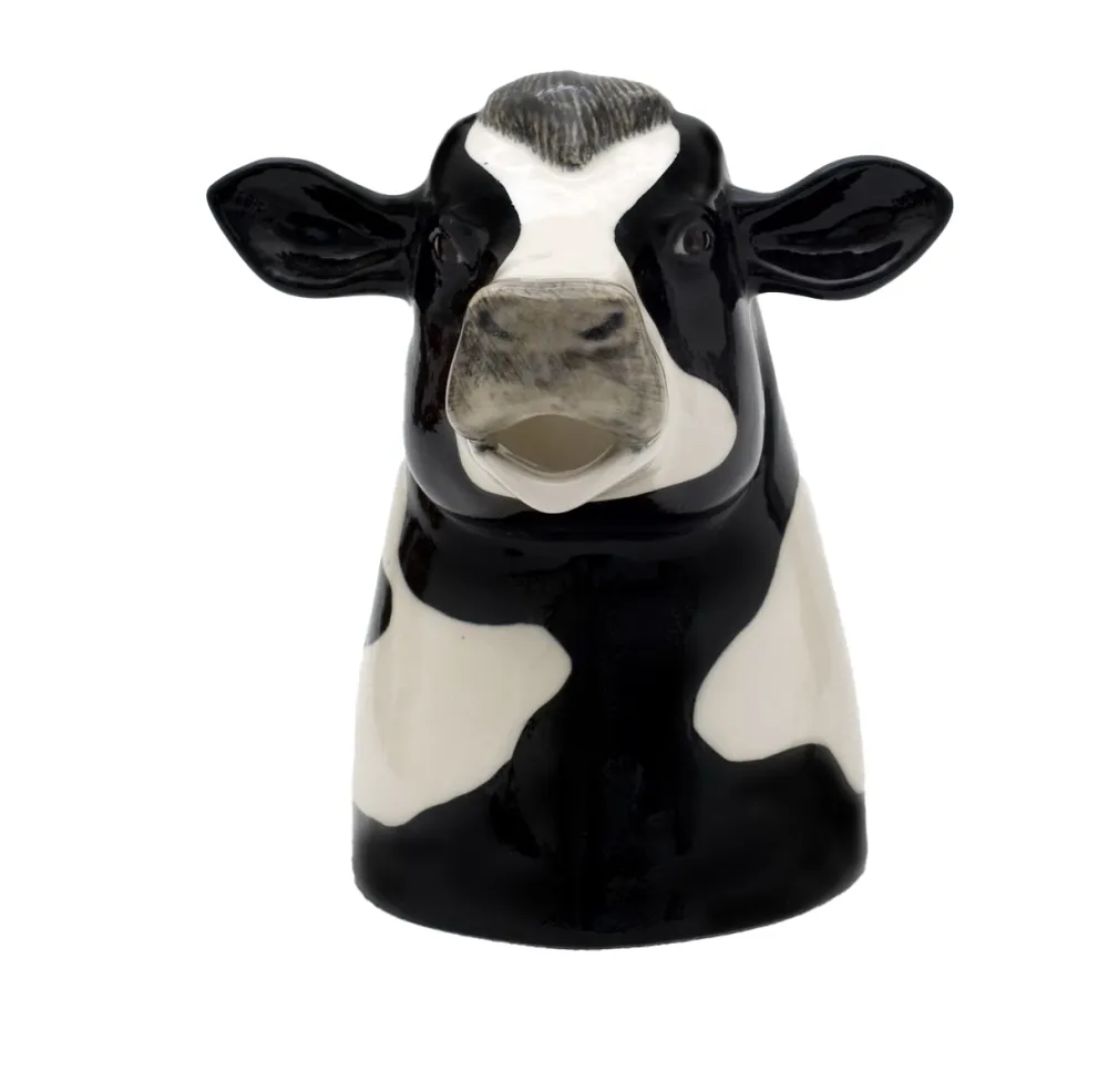 Quail Ceramics Friesian Cow Medium Jug- Vases|Quail Ceramics