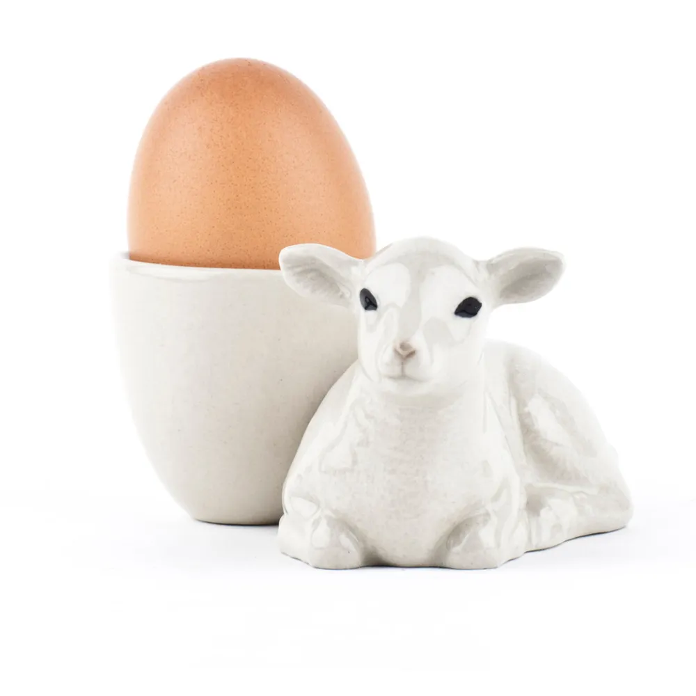 Quail Ceramics Lamb Egg Cup- Quail Ceramics