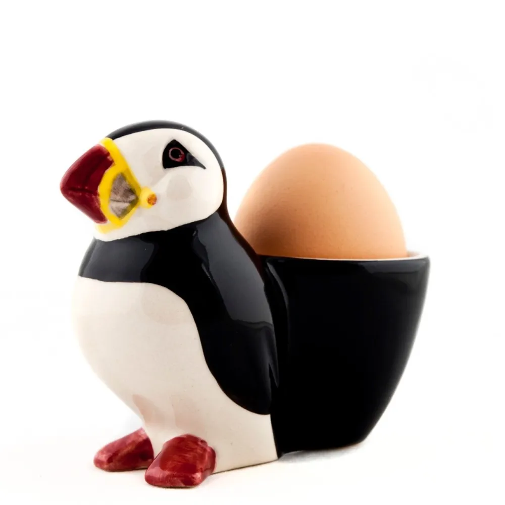 Quail Ceramics Puffin Egg Cup- Quail Ceramics