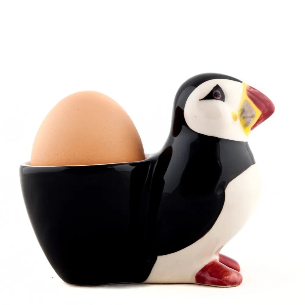 Quail Ceramics Puffin Egg Cup- Quail Ceramics