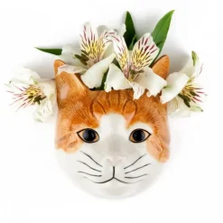 Quail Ceramics Squash Wall Vase- Vases|Wall Decor