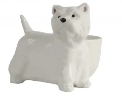 Quail Ceramics Westie Egg Cup- Quail Ceramics