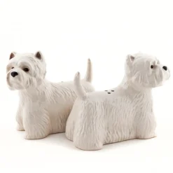 Quail Ceramics Westie Salt & Pepper Shakers- Quail Ceramics
