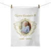 Queen Elizabeth II 1926–2022 Portrait Tea Towel- Souvenirs|Cultural Icons