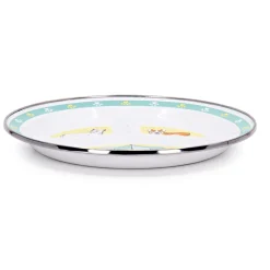 Raining Cats & Dogs Toddler Plate- Children's Tabletop
