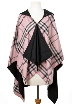 RainRap (Black & Pink Plaid)- Rainwear & Umbrellas