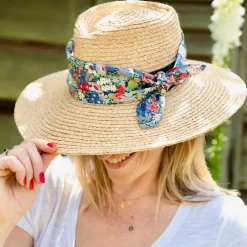 Red Blue Thorpe Square Bandana- Handkerchiefs|Scarves & Wraps