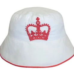 Red Crown Baby Bucket Hat- Hats|Childrenswear