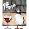 Red Wine Agrees Greeting Card- Greeting Cards