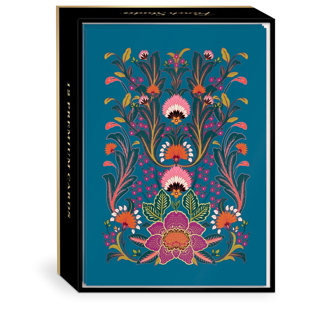 Renaissance Blue Boxed Note Cards- Boxed Cards