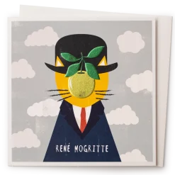 Rene Mogritte Greeting Card- Greeting Cards
