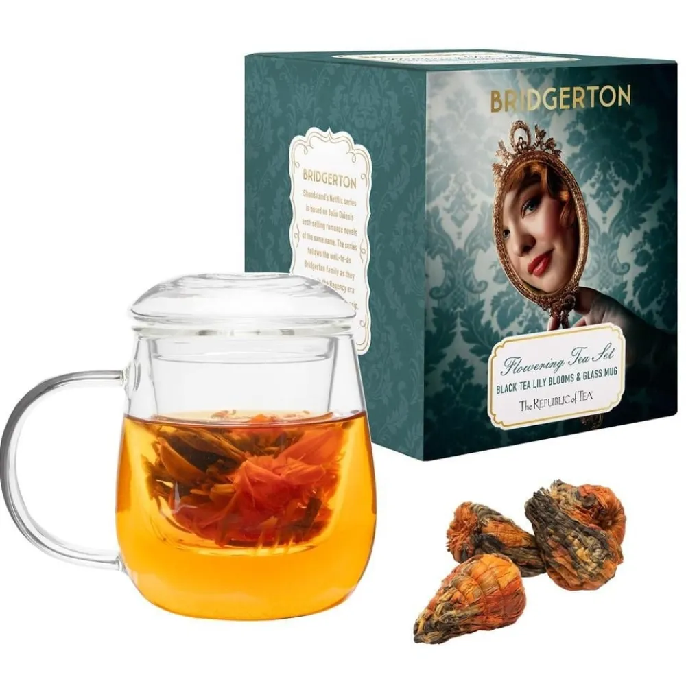 Republic of Tea Bridgerton Flowering Tea Set- Assorted Mugs|Republic Of Tea