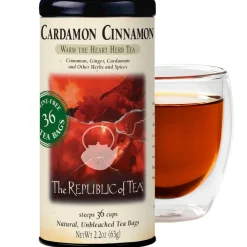 Republic of Tea Cardamon Cinnamon Herbal 36s- Republic Of Tea