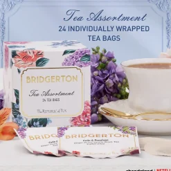 Republic of Tea Bridgerton Tea Assortment Gift Box 24s- Republic Of Tea
