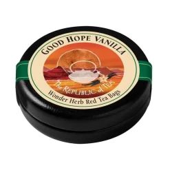 Republic of Tea Good Hope Vanilla Rooibos Traveler's Tin 6s- Republic Of Tea