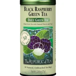 Republic of Tea Black Raspberry Green 50s- Republic Of Tea
