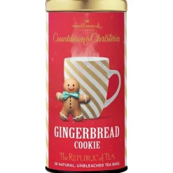 Republic of Tea Hallmark Channel Countdown to Christmas Gingerbread Cookie Rooibos 36s- Republic Of Tea