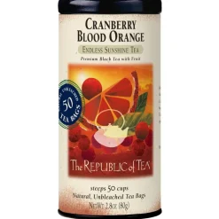 Republic of Tea Cranberry Blood Orange 50s- Republic Of Tea