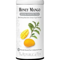 Republic of Tea Honey Mango White 50s- Republic Of Tea