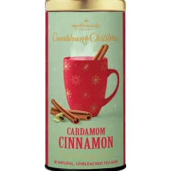 Republic of Tea Hallmark Channel Countdown to Christmas Cardamom Cinnamon Herbal 36s- Republic Of Tea