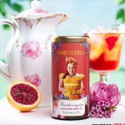 Republic of Tea Bridgerton Featherington Blood Orange Mimosa Herbal 36s- Cultural Icons|Republic Of Tea