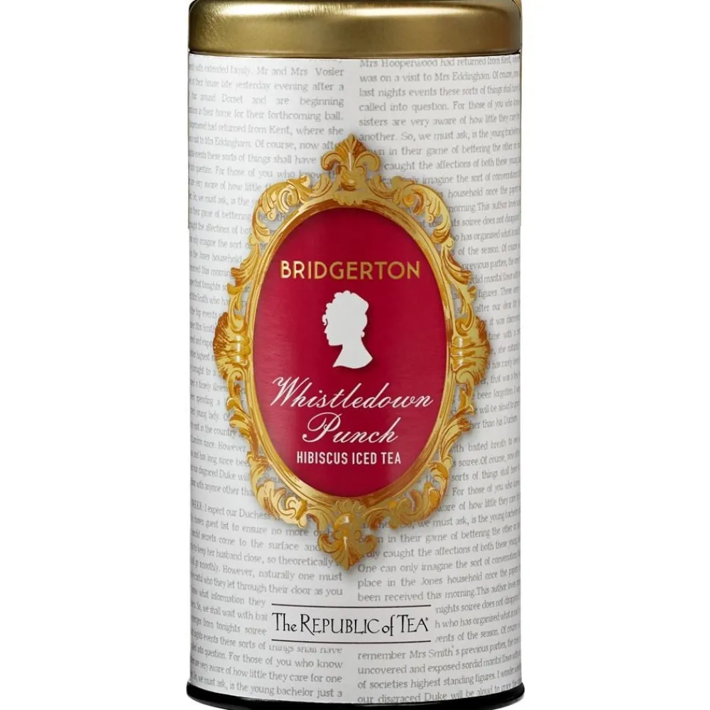 Republic of Tea Bridgerton Whistledown Punch Hibiscus Iced Rooibos 6s- Cultural Icons|Republic Of Tea
