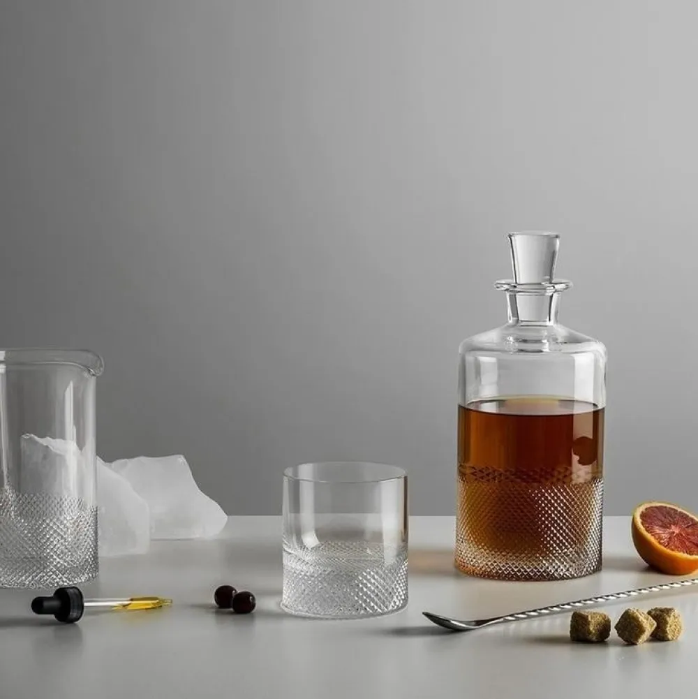 Richard Brendon Diamond Decanter- Bar Accessories & Decanters|Richard Brendon