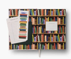 Rifle Paper Co. Book Club Embroidered Book Journal- Journals & Other Stationery