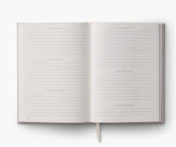 Rifle Paper Co. Book Club Embroidered Book Journal- Journals & Other Stationery