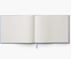 Rifle Paper Co. Hydrangea Embroidered Fabric Guest Book- Journals & Other Stationery