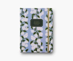 Rifle Paper Co. Hydrangea Journal with Pen- Journals & Other Stationery