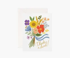 Rifle Paper Co. Thanks a Bunch Card- Greeting Cards