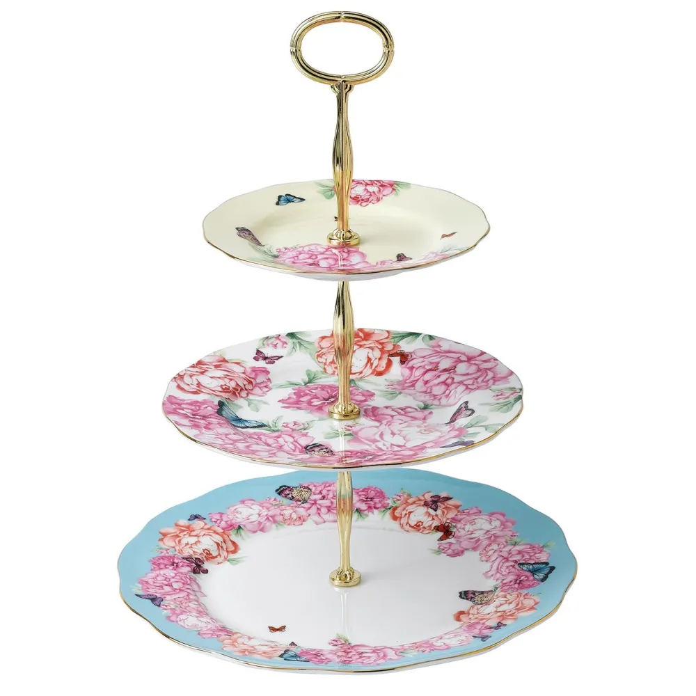 Royal Albert Miranda Kerr 3-Tier Cake Stand- Serving Plates