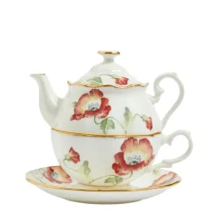 Royal Albert 100 Years of 1970 Poppy Tea for One- Tea For One|Teapots