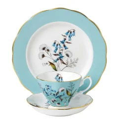 Royal Albert 100 Years of 1950 Festival Teacup, Saucer & Plate Set- Tea Plates|Tea Sets