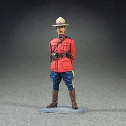 Royal Canadian Mounted Police, Male Trooper Figurine- W. Britain Miniatures