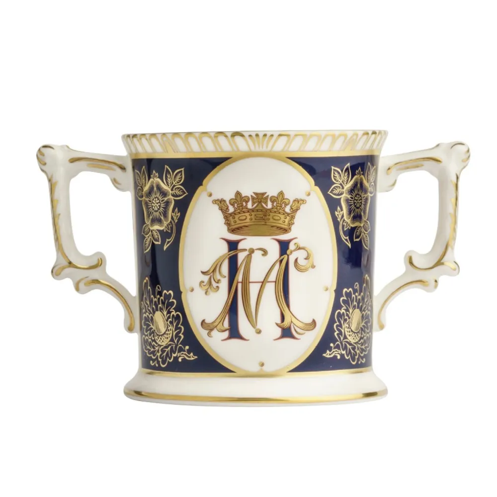 Royal Crown Derby Loving Cup Celebrating the Marriage of H.R.H Prince Harry of Wales to Rachel Meghan Markle- Royal Crown Derby China