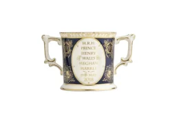 Royal Crown Derby Loving Cup Celebrating the Marriage of H.R.H Prince Harry of Wales to Rachel Meghan Markle- Royal Crown Derby China