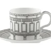 Royal Crown Derby Royal Albert Hall Espresso Coffee Cup & Saucer- Royal Crown Derby China|Assorted Mugs