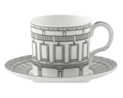 Royal Crown Derby Royal Albert Hall Espresso Coffee Cup & Saucer- Royal Crown Derby China|Assorted Mugs