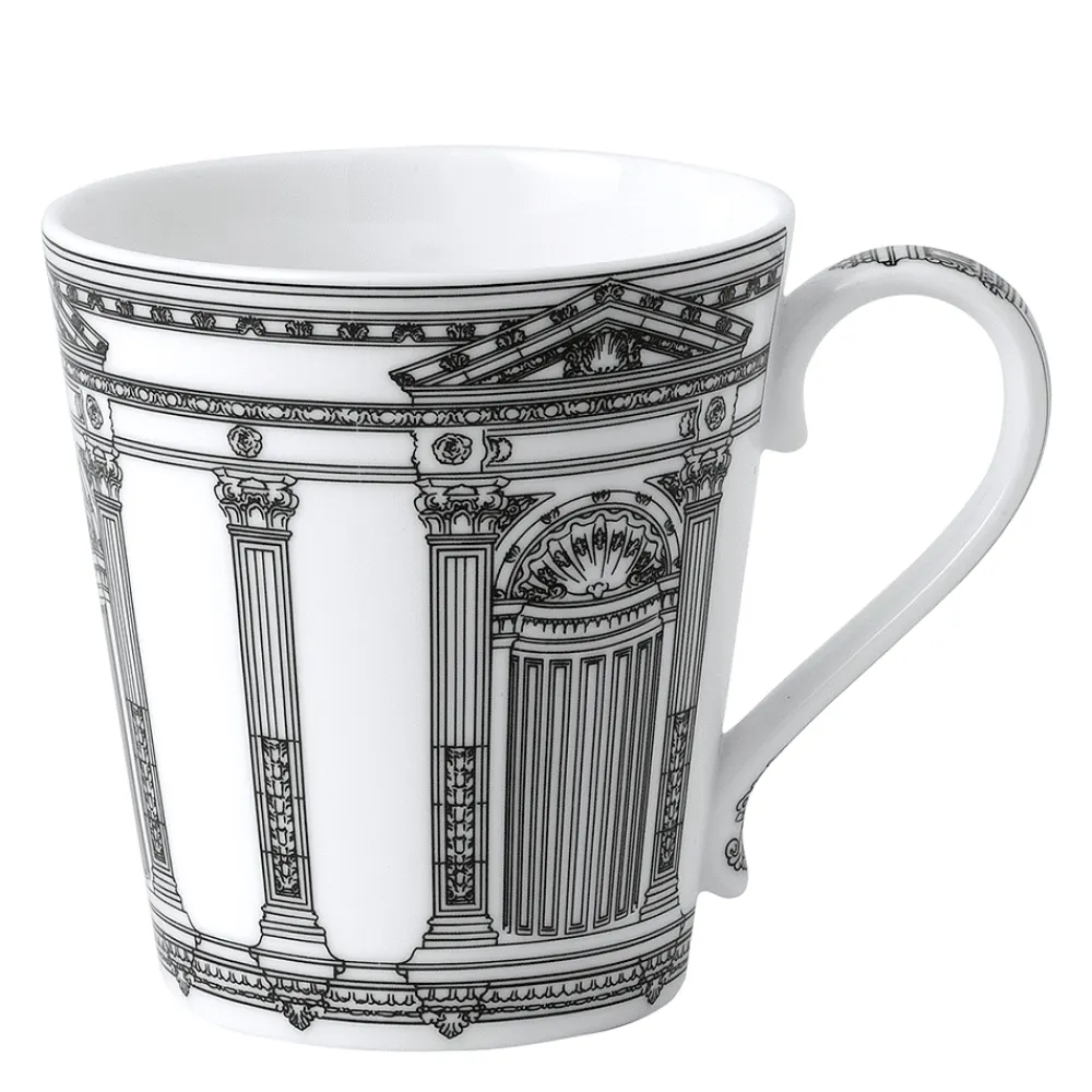 Royal Crown Derby Royal Albert Hall 150th Anniversary Columns Beaker Mug- Royal Crown Derby China|Assorted Mugs