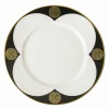 Royal Crown Derby Satori Black Salad Plate- Royal Crown Derby China