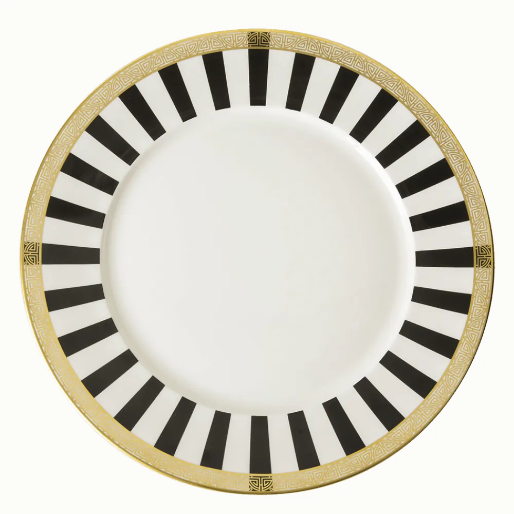 Royal Crown Derby Satori Black Dinner Plate- Royal Crown Derby China