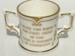 Royal Crown Derby Prince George Miniature Loving Cup- Royal Crown Derby China